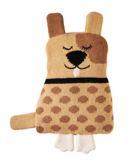 Knitted Animal Hottie Dog