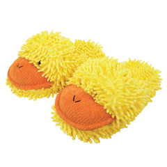 Fuzzy Friends Slippers Duck