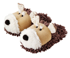 Fuzzy Friends Slippers Dog