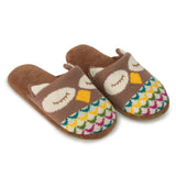 Animal Knitted Slipper Owl