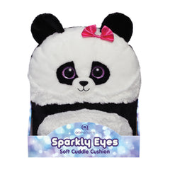 Sparkly Eyes Cuddle Cushion Panda