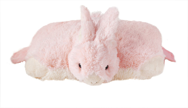 Pink bunny hotsell pillow pet