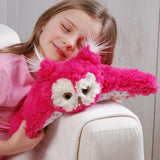 Pillow Friendz Sitting Pink Owl