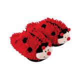 Fuzzy Friends Slippers Ladybird