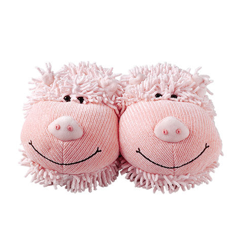 Aroma Updates 2013 Fuzzy friends slippers pig