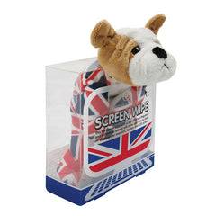 Screen Wipe British Bulldog